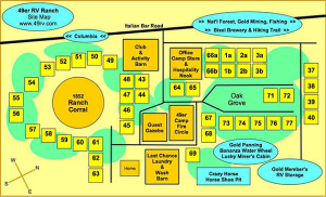 Site Map | 49er RV Ranch 2